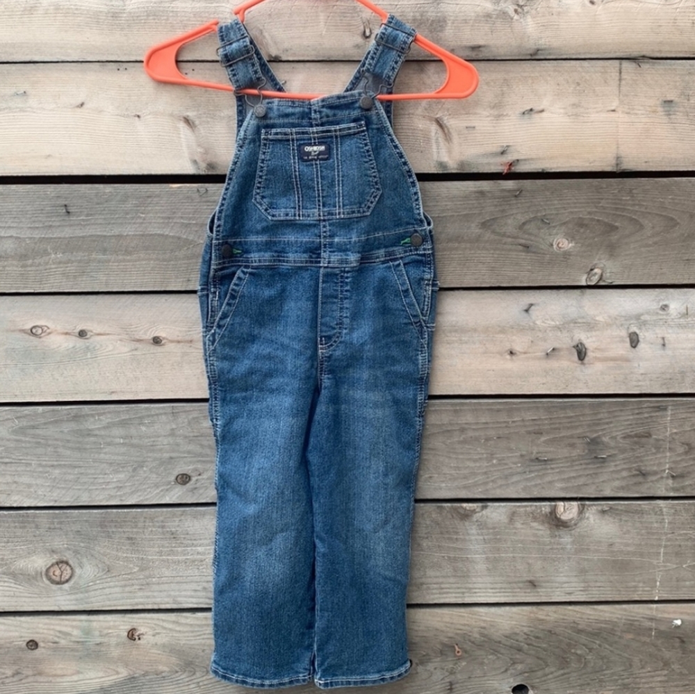 Denim Jean Long Overalls (unisex)